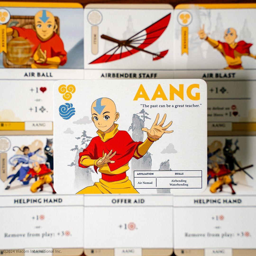 image:imageAvatar The Last Airbender Aangs Destiny Cooperative Deck Building Strategy Board Game Play as Aang Katara Appa amp More Fun for Family Game Night Ages 10 24 Players 60 Minutes