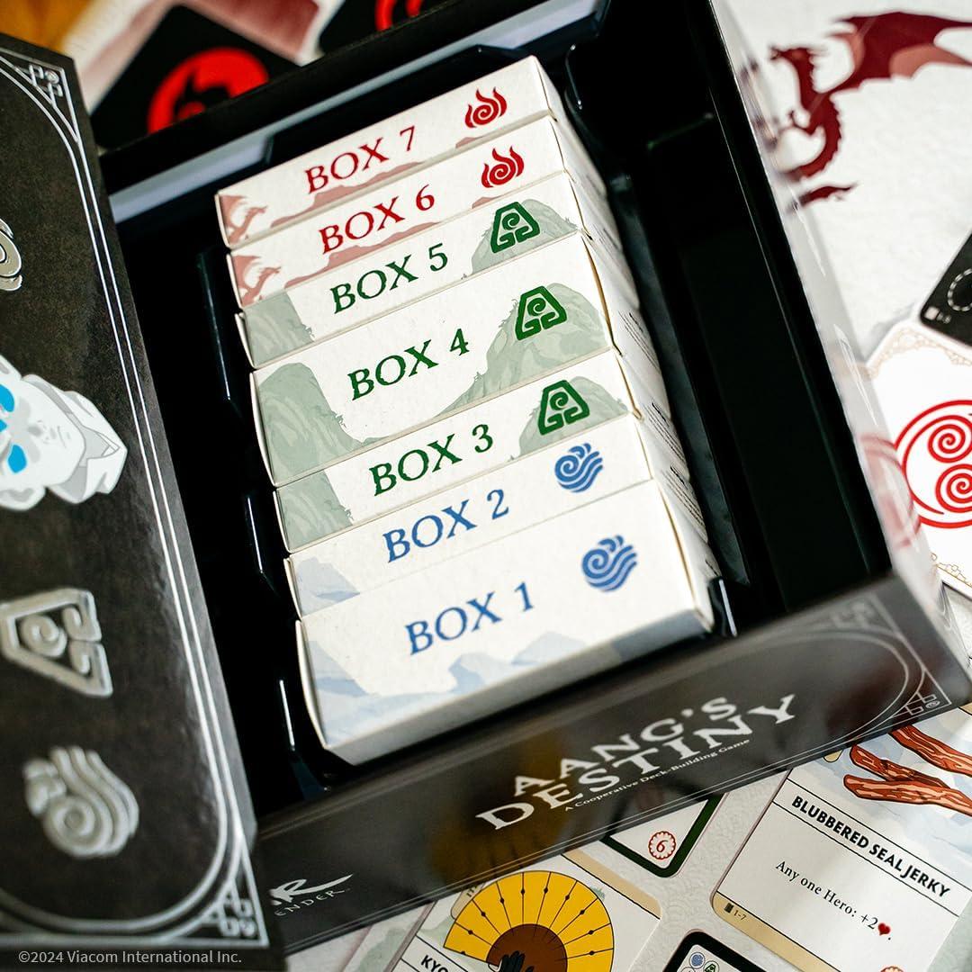image:imageAvatar The Last Airbender Aangs Destiny Cooperative Deck Building Strategy Board Game Play as Aang Katara Appa amp More Fun for Family Game Night Ages 10 24 Players 60 Minutes