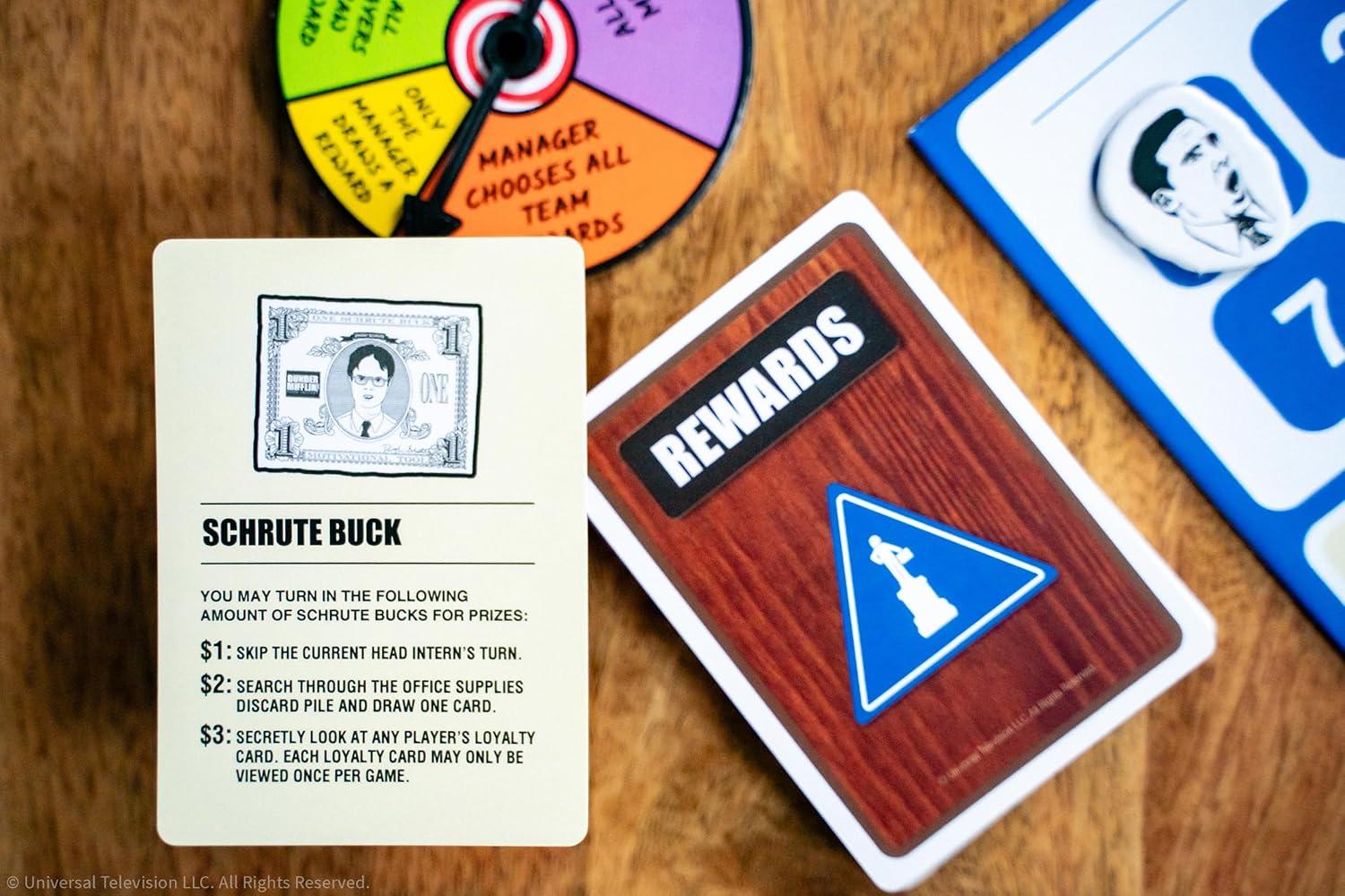 image:imageThe Office Paper Paranoia Board Game Social Deduction Game Set in Dunder Mifflins Scranton Branch Bluff Sabotage amp Complete Tasks to Win The Turf War Ages 12 48 Players 3045 Min Playtime