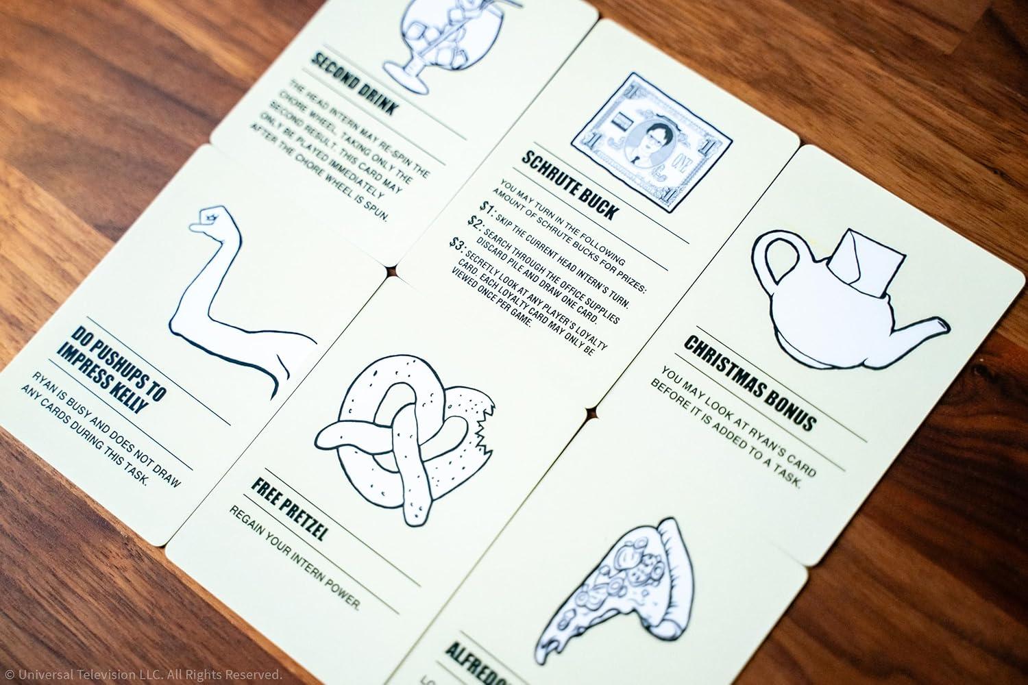 image:imageThe Office Paper Paranoia Board Game Social Deduction Game Set in Dunder Mifflins Scranton Branch Bluff Sabotage amp Complete Tasks to Win The Turf War Ages 12 48 Players 3045 Min Playtime
