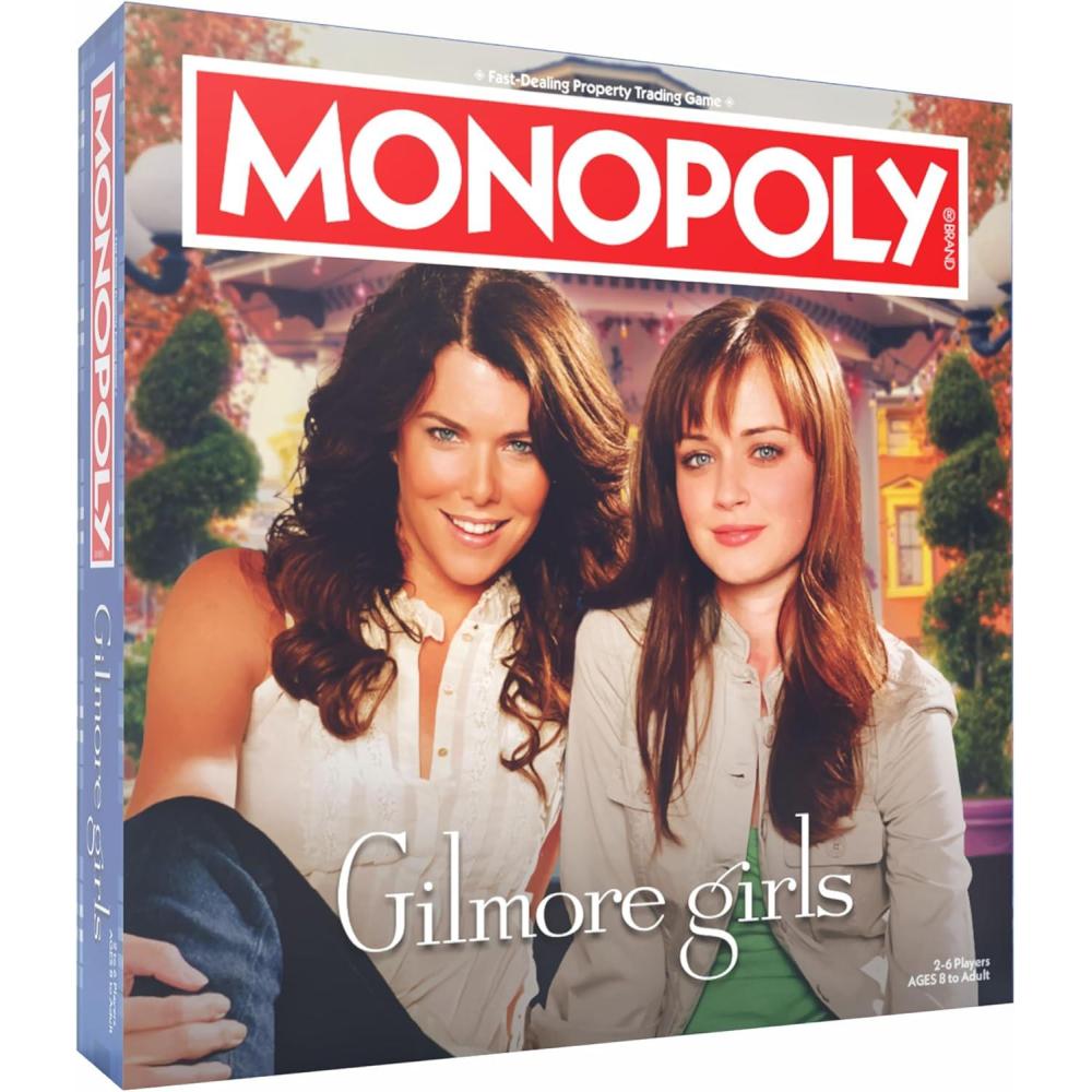 image:imageMonopoly Gilmore Girls Buy Sell amp Trade Iconic Stars Hollow Locations Includes 6 Collectible Tokens Like Coffee Cup amp Lukes Hat Fun Game for Fans amp Families Official Gilmore Girls Merchandise