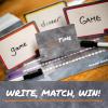 USAOPOLY BLANK SLATE, Where Great Minds Think Alike, Fun Family-Friendly Board Game, Word Association Party Game, Easy to Learn, Fun to Play Family Game Night, 3-8 Players, Ages 8+(Game)