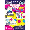 Wonky: The Unstable Party Game, An Abstract Strategy and Dexterity Wooden Block Stacking Game for All Ages, Tower Balancing Game, 9 Colorful Wooden Cubes,1+ Players, Ages 8 & Up, 20+ minute Play Time