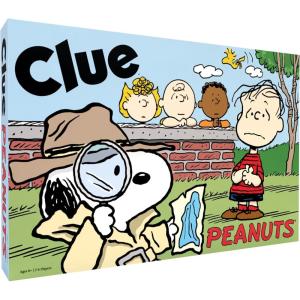 CLUE: Peanuts Board Game, Solve The Mystery of Linus’s Missing Blanket with Charlie Brown, Snoopy, & Friends, Explore Iconic Locations Like Lucy’s Booth & Charlie’s House, Officially Licensed Game