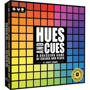 HUES and CUES – Vibrant Color Guessing Board Game for 3-10 Players Ages 8+, Connect Clues and Guess from 480 Color Squares(Board Games)
