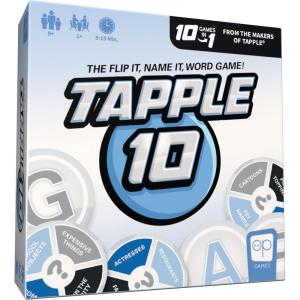 Tapple 10 | Featuring 10 Different Games in 1 | Fast-Paced Fun Family Card Game in Portable Packaging | 1 or More Players, Ages 8+