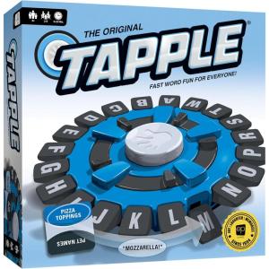 USAOPOLY The Original TAPPLE, The Fast-Paced Family Board Game,Choose a Category & Race Against The Timer to be The Last Player,Learning Word Game for Ages 8 & Up, 2-8 Players, 15-20 Minute Play Time(Pack of 1)