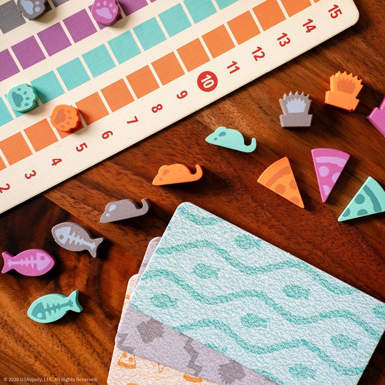 image:imageCats Knocking Things Off Ledges A Fun Dexterity Stacking Game for Families Kids Teens amp Adults Features Cute Cats amp Toy Wooden Pieces Portable to Play Anywhere Ages 10 24 Players 15 Minute