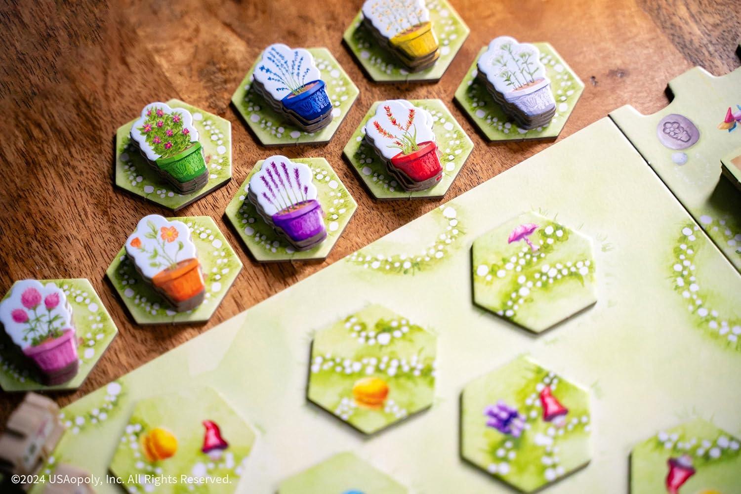 image:imageGnome Hollow Tile Laying amp Worker Placement Board Game Deluxe Upgrade Kit 200 Beautiful Wood Pieces Strategy Game for Ages 12 24 Players Playtime 45 Mins Designed by Ammon AndersonGnome Hollow