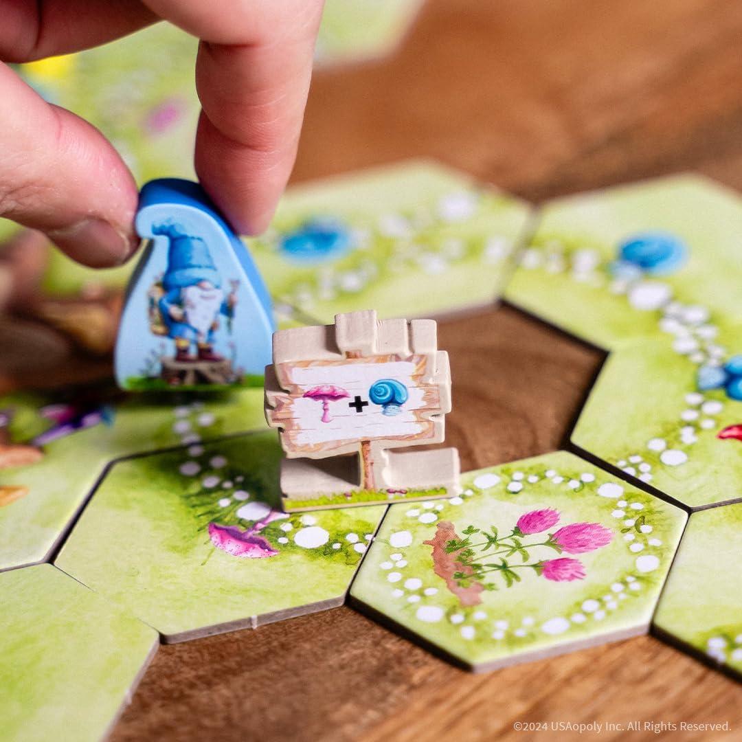 image:imageGnome Hollow Tile Laying amp Worker Placement Board Game Deluxe Upgrade Kit 200 Beautiful Wood Pieces Strategy Game for Ages 12 24 Players Playtime 45 Mins Designed by Ammon AndersonGnome Hollow