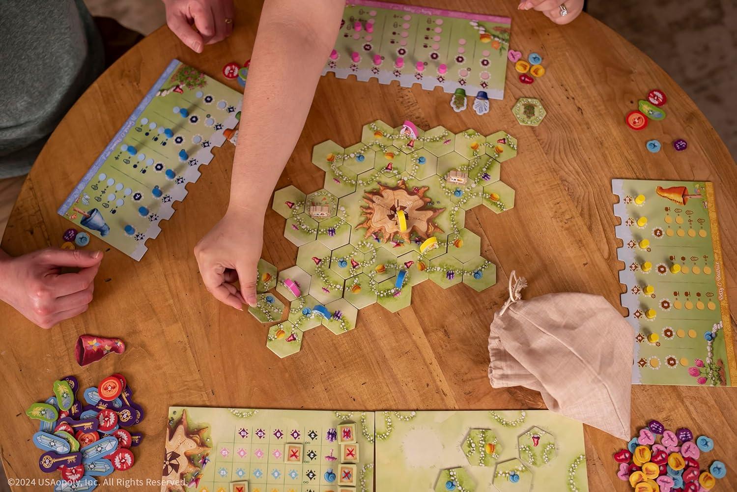 image:imageGnome Hollow Tile Laying amp Worker Placement Board Game Deluxe Upgrade Kit 200 Beautiful Wood Pieces Strategy Game for Ages 12 24 Players Playtime 45 Mins Designed by Ammon AndersonGnome Hollow