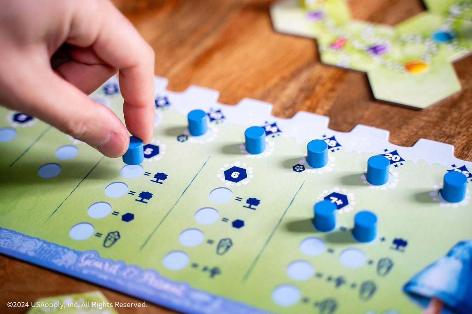 image:imageGnome Hollow Tile Laying amp Worker Placement Board Game Deluxe Upgrade Kit 200 Beautiful Wood Pieces Strategy Game for Ages 12 24 Players Playtime 45 Mins Designed by Ammon AndersonGnome Hollow