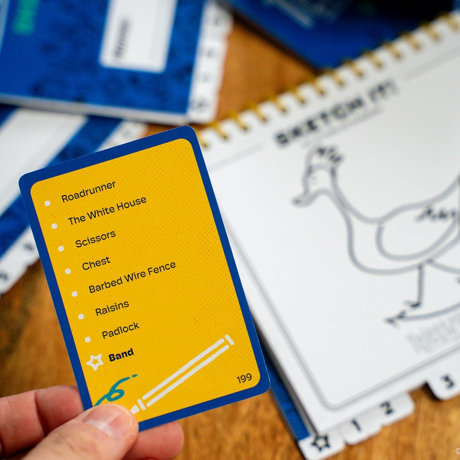 image:imageTelestrations 8 Player 2nd Edition Board Game Award Winning Hilarious and Unpredictable Must Have Party Game with a New Look Sketch What Your Read Then Guess What You Saw 48 Players Ages 10
