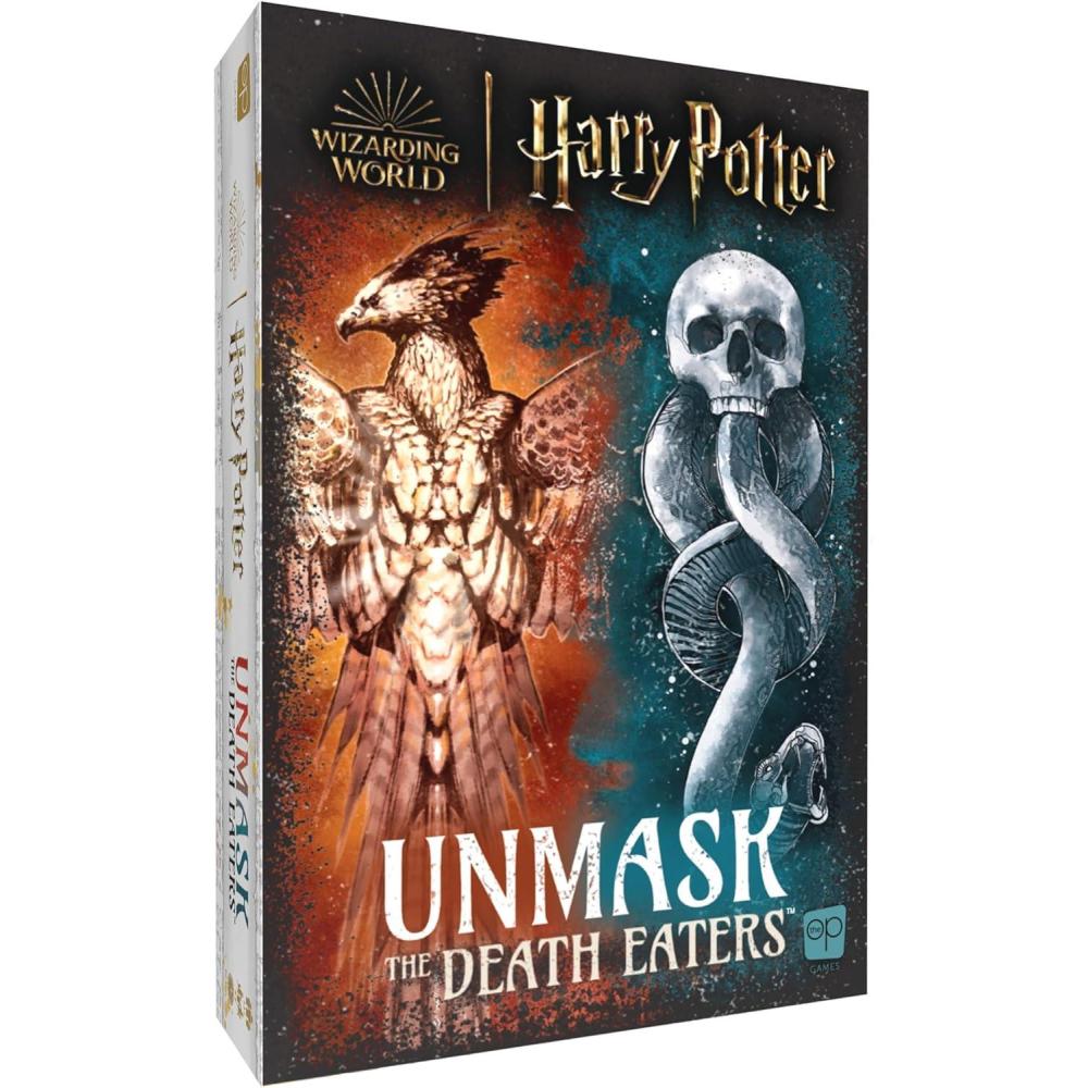 image:imageHarry Potter Unmask The Death Eaters Board Game Engaging Social Deduction Game Set in The Wizarding World of Harry Potter Hidden Roles amp Bluffing Game Ages 11 48 Players