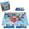 10 Days in The USA | Family Road Trip Board Game for All Ages | Designed by Alan Moon – Designer of Ticket to Ride | 2-4 Players | 30 Min | Ages 8 and Up