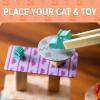 Cats Knocking Things Off Ledges, A Fun Dexterity Stacking Game for Families, Kids, Teens & Adults, Features Cute Cats & Toy Wooden Pieces, Portable to Play Anywhere, Ages 10+, 2-4 Players, 15+ Minute