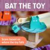 Cats Knocking Things Off Ledges, A Fun Dexterity Stacking Game for Families, Kids, Teens & Adults, Features Cute Cats & Toy Wooden Pieces, Portable to Play Anywhere, Ages 10+, 2-4 Players, 15+ Minute