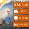The Perfect Wave | Surfing Themed Light Strategy Card Game | Custom Artwork | 2 to 4 Players and Ages 8 and Up