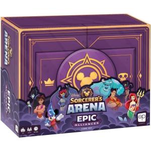 Disney Sorcerer’s Arena: Epic Alliances Core Set | Strategy Board Game for 2 or 4 Players Ages 13 & Up | Featuring Disney and Pixar Characters & Villains | Officially-Licensed Family Game