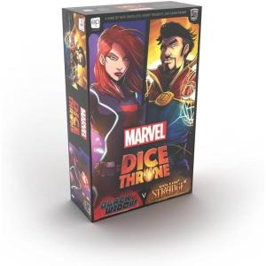Marvel Dice Throne | 2 Hero Box Featuring Black Widow, Doctor Strange | Standalone Competitive Dice Game | Officially-Licensed Marvel Game | Compatible with The Dice Throne Ecosystem