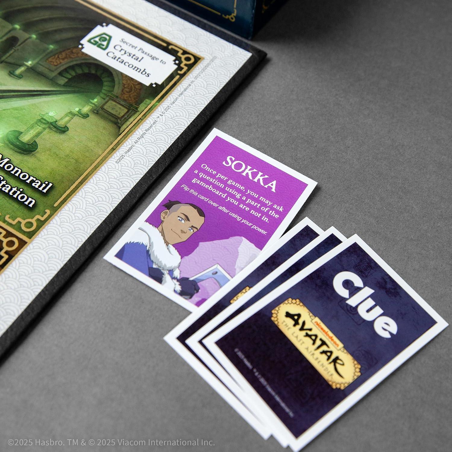 image:imageCLUE Avatar The Last Airbender Board Game Play as Aang Katara Zuko amp More Explore Iconic Locations Like Ba Sing Se to Uncover Where Appa Has Vanished Official Nickelodeon Merchandise for Ages 8
