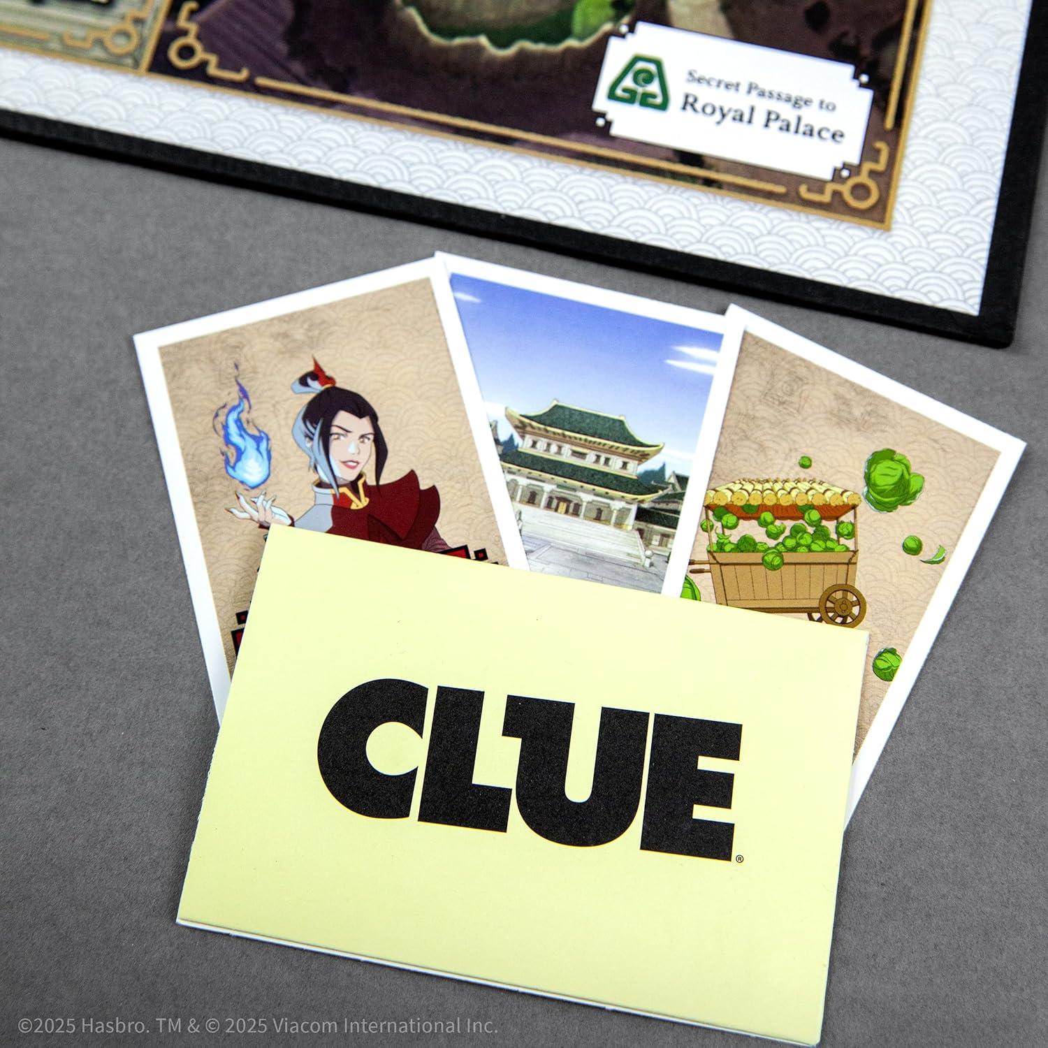 image:imageCLUE Avatar The Last Airbender Board Game Play as Aang Katara Zuko amp More Explore Iconic Locations Like Ba Sing Se to Uncover Where Appa Has Vanished Official Nickelodeon Merchandise for Ages 8