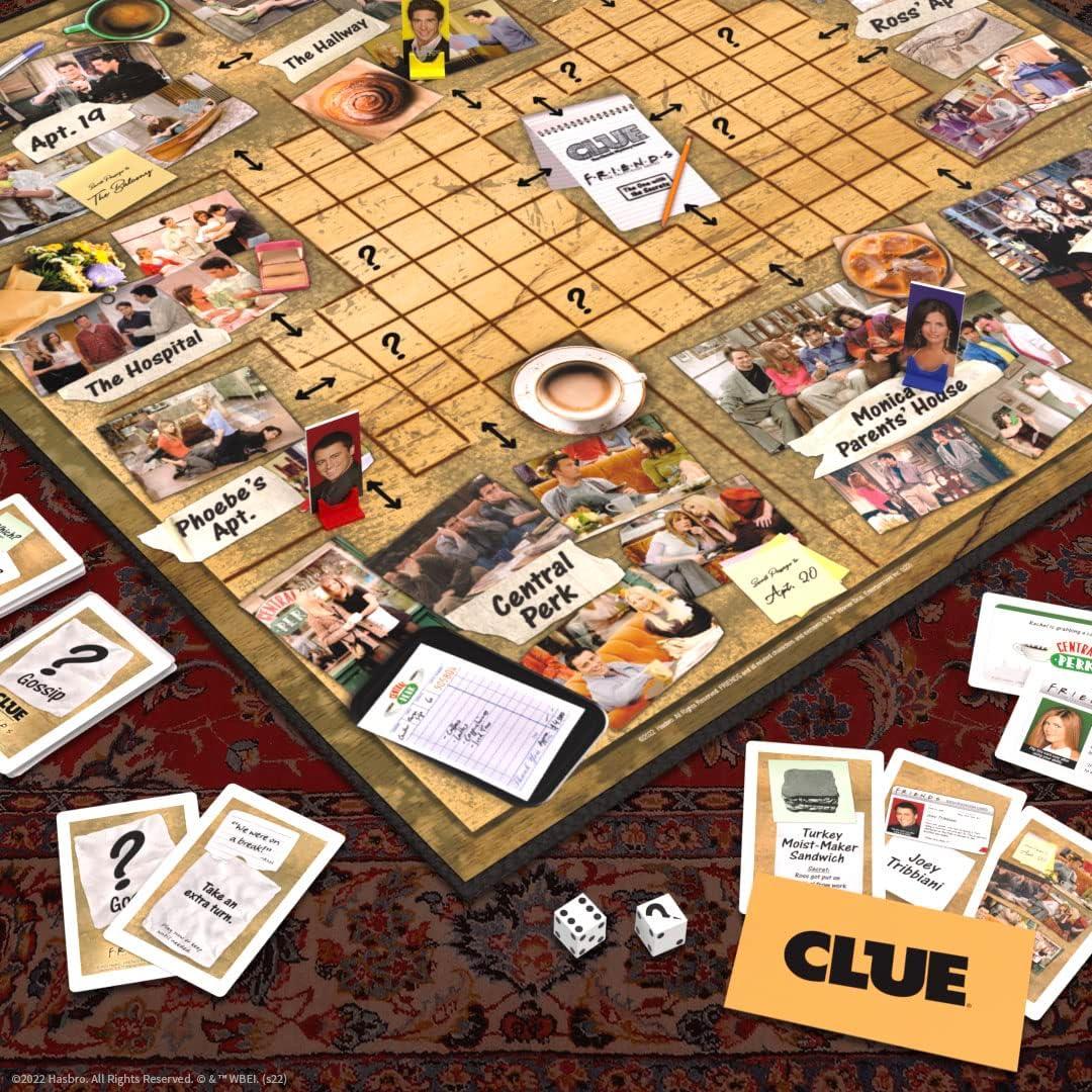 image:imageCLUE Friends Solve The Mystery in This Collectible Clue Game Featuring Characters amp Locations from Friends TV Sitcom Series OfficiallyLicensed Friends TV Show Game amp Merchandise