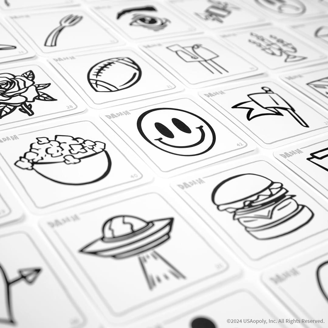 image:imageDadada The Nonsensical Party Game That Makes Sense Turns Gibberish into Hilarity Create Your Own New Hilarious Language Word and Image Association Game 2 Players Ages 8 amp Up 1530 Minutes