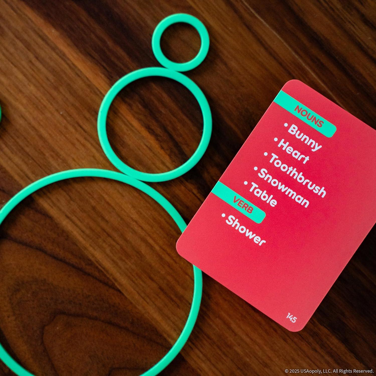 image:imageGlyphics Creative Family Party Game Use Shapes and Get Everyone to Guess The Words on Your Card Fast amp Fun Abstract Guessing Word Game for Families Friends amp Game Nights 3 Players Ages 8