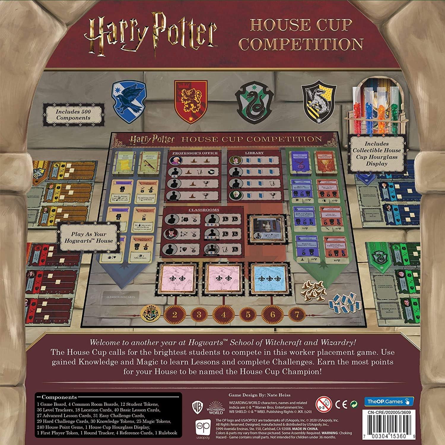 image:imageHarry Potter House Cup Competition Worker Placement Board Game Play as Your Favorite Hogwarts House Officially Licensed Harry Potter Game