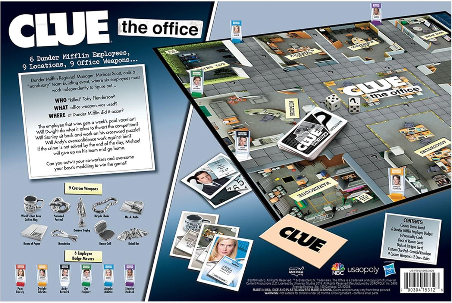 image:imageHasbro CLUE The Office Edition Board Game