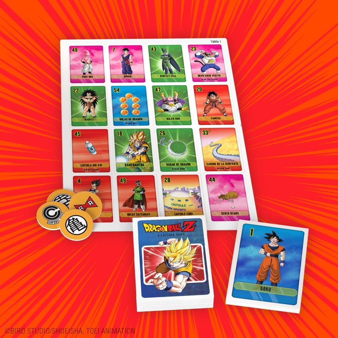 image:imageLotera Dragon Ball Z Traditional Mexicana Game of Chance Bingo Style Game Featuring Artwork amp Illustrations from the Popular Anime Series Dragon Ball Z Inspired by Spanish Words amp Mexican Culture