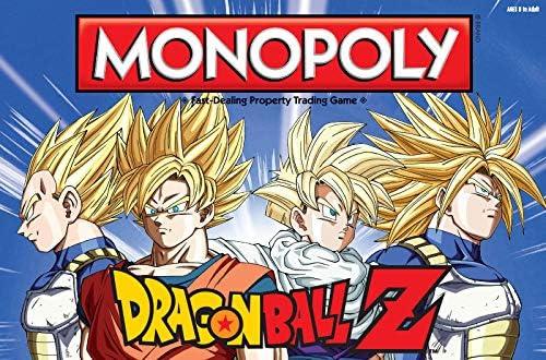 image:imageMONOPOLY Dragon Ball Z Board Game Recruit Legendary Warriors GOKU VEGETA and GOHAN Official Dragon Ball Z Anime Series Merchandise Themed Monopoly Game