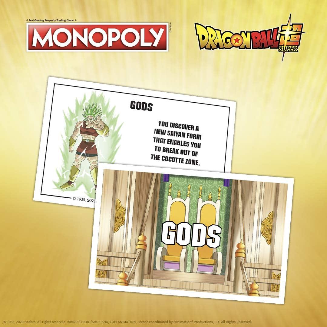 image:imageMonopoly Dragon Ball Super Recruit Legendary Warriors Goku Vegeta and Gohan Official Dragon Ball Z Anime Series Merchandise Themed Monopoly Game