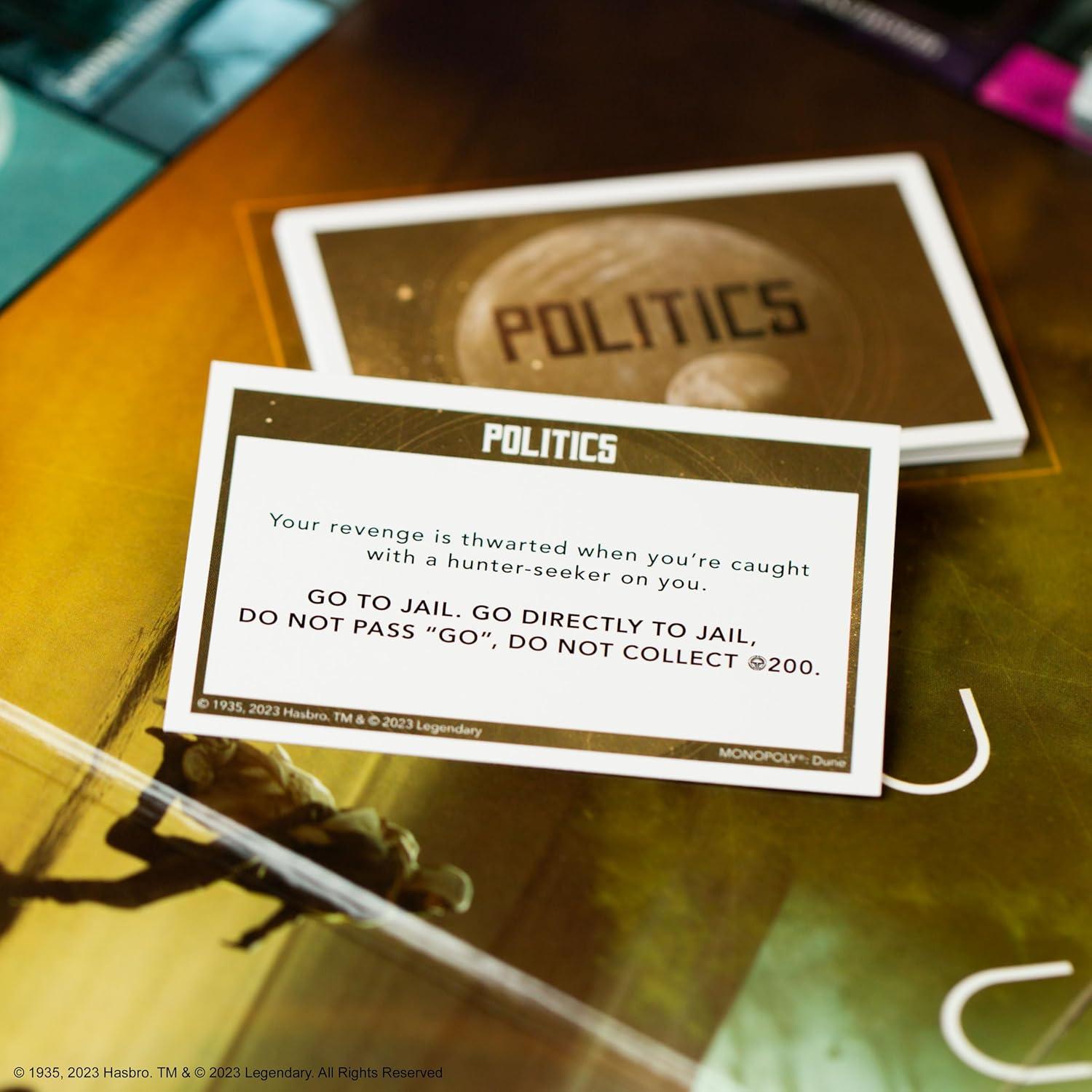 image:imageMonopoly Dune Play as The Ducal Ring Crysknife Gom Jabbar amp More Officially Licensed Collectible Game Based on The Movie Dune