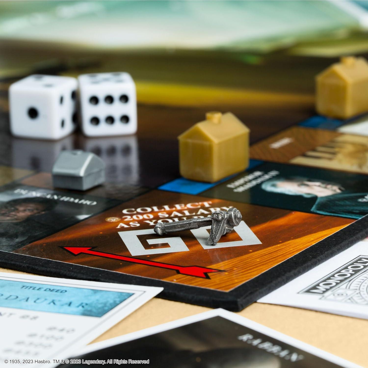 image:imageMonopoly Dune Play as The Ducal Ring Crysknife Gom Jabbar amp More Officially Licensed Collectible Game Based on The Movie Dune