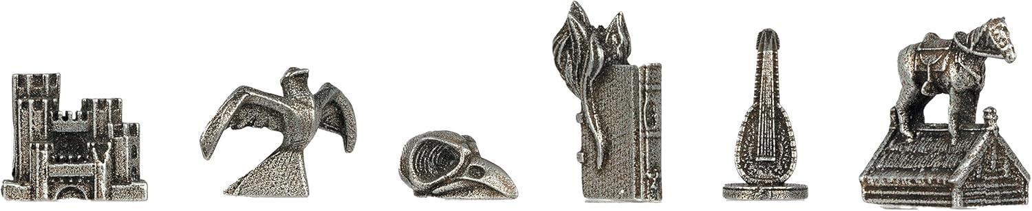 image:imageMonopoly The Witcher Play as Crystal Skull Flaming Book Kaer Morhen Lute and More Officially Licensed Collectible Game Based On Popular Video Game Franchise