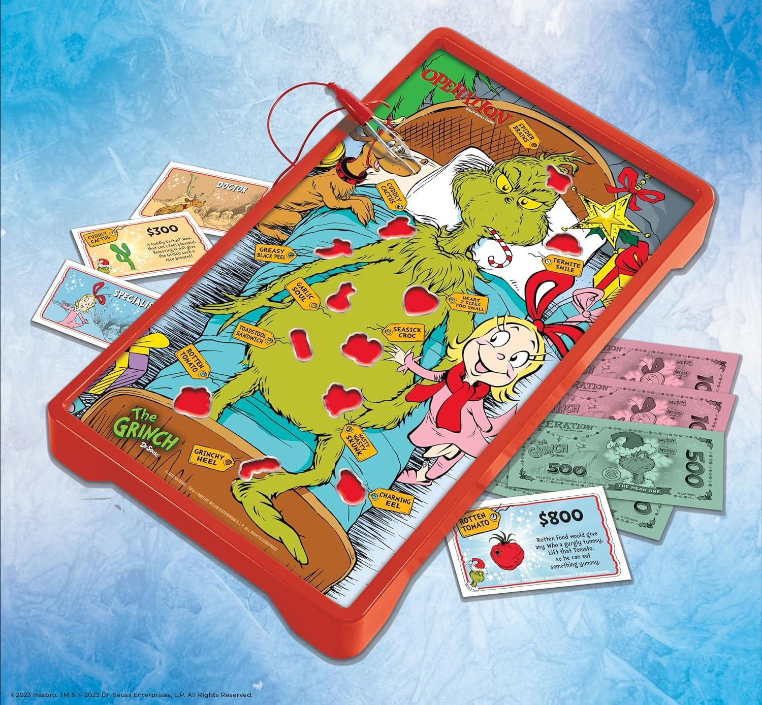 image:imageOperation The Grinch Board Game Classic Dr Seuss Art amp Custom Funatomy Parts