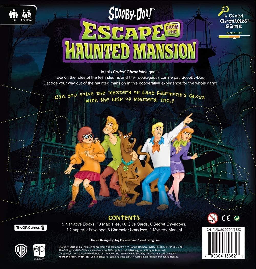 image:imageScoobyDoo Escape from The Haunted Mansion A Coded Chronicles Game Escape Room Game for Kids amp Adults Featuring Iconic Characters and Mysteries Officially Licensed HannaBarbera Game