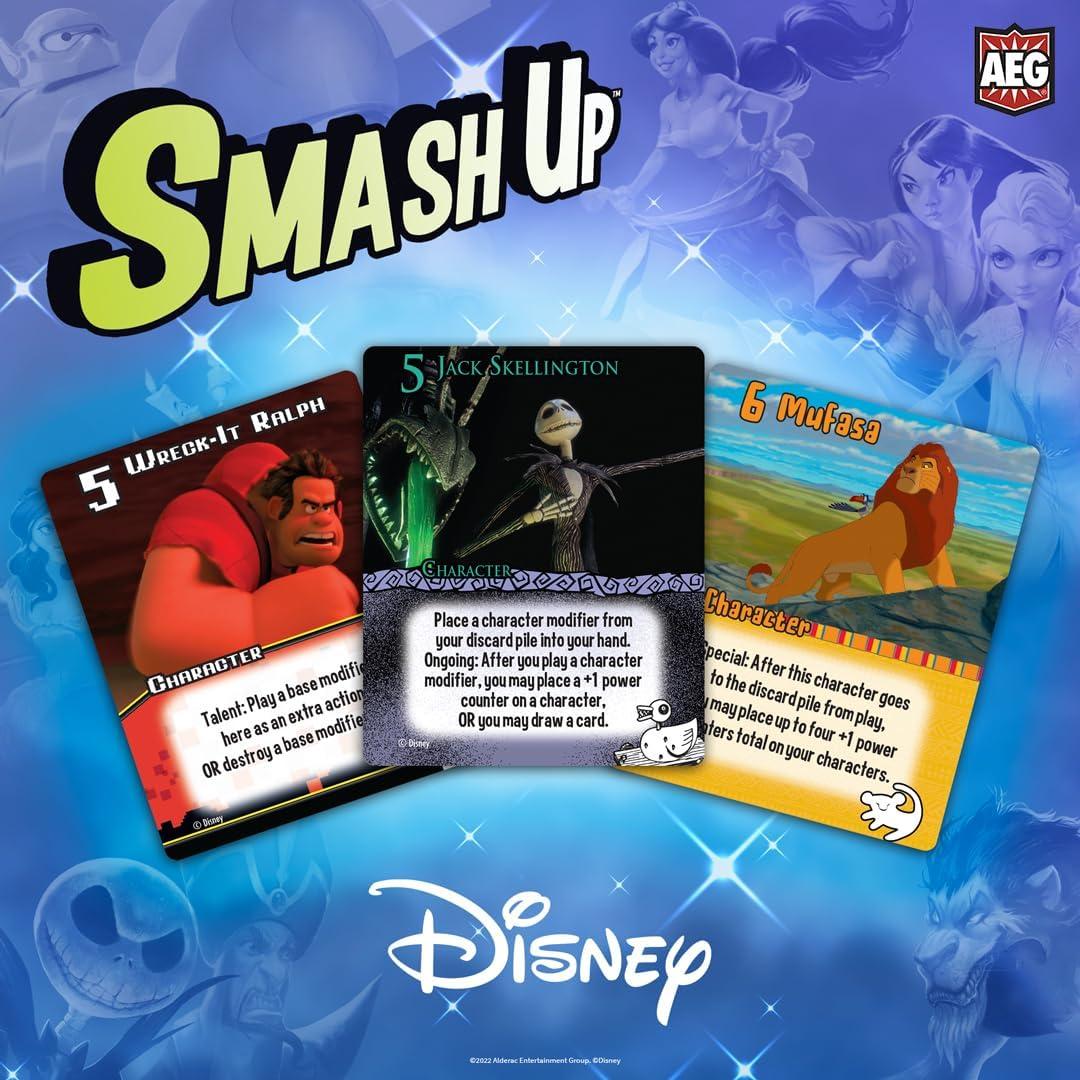 image:imageSmash Up Disney Edition Featuring Disney Characters from Frozen Big Hero 6 The Lion King Aladdin The Nightmare Before Christmas amp More Standalone Smash Up Game