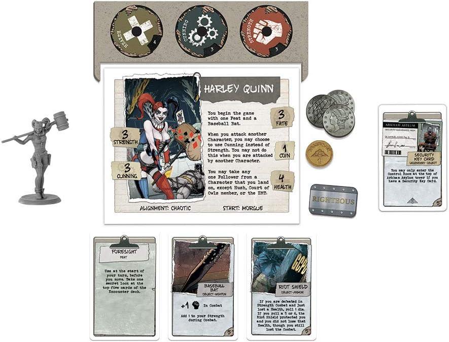 image:imageTalisman Batman SuperVillians Edition Competitive Board Game Based on the Talisman Magical Quest Game Official Batman Licensed Merchandise The Joker Harley Quinn Mr Freeze Bane The Penguin