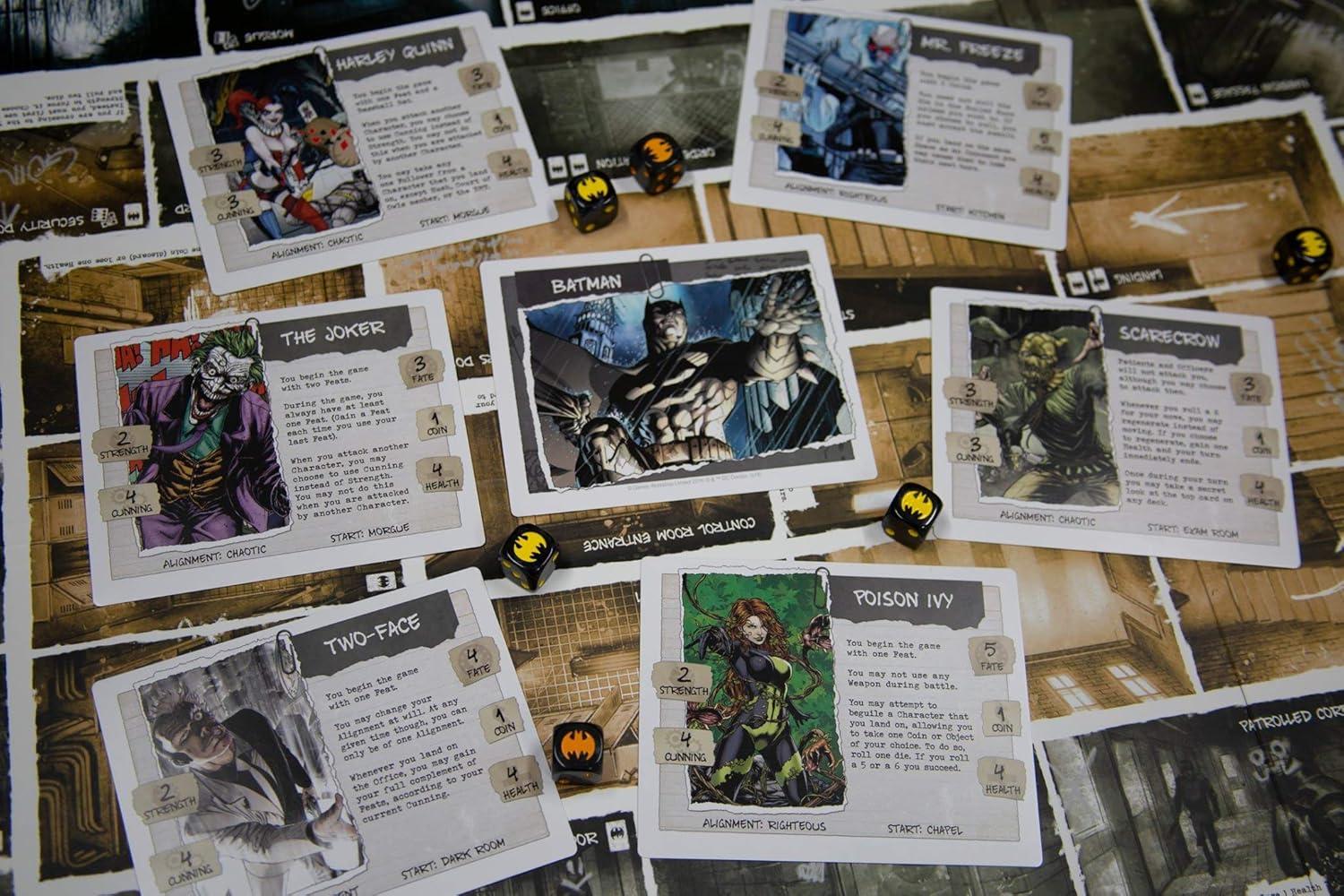 image:imageTalisman Batman SuperVillians Edition Competitive Board Game Based on the Talisman Magical Quest Game Official Batman Licensed Merchandise The Joker Harley Quinn Mr Freeze Bane The Penguin