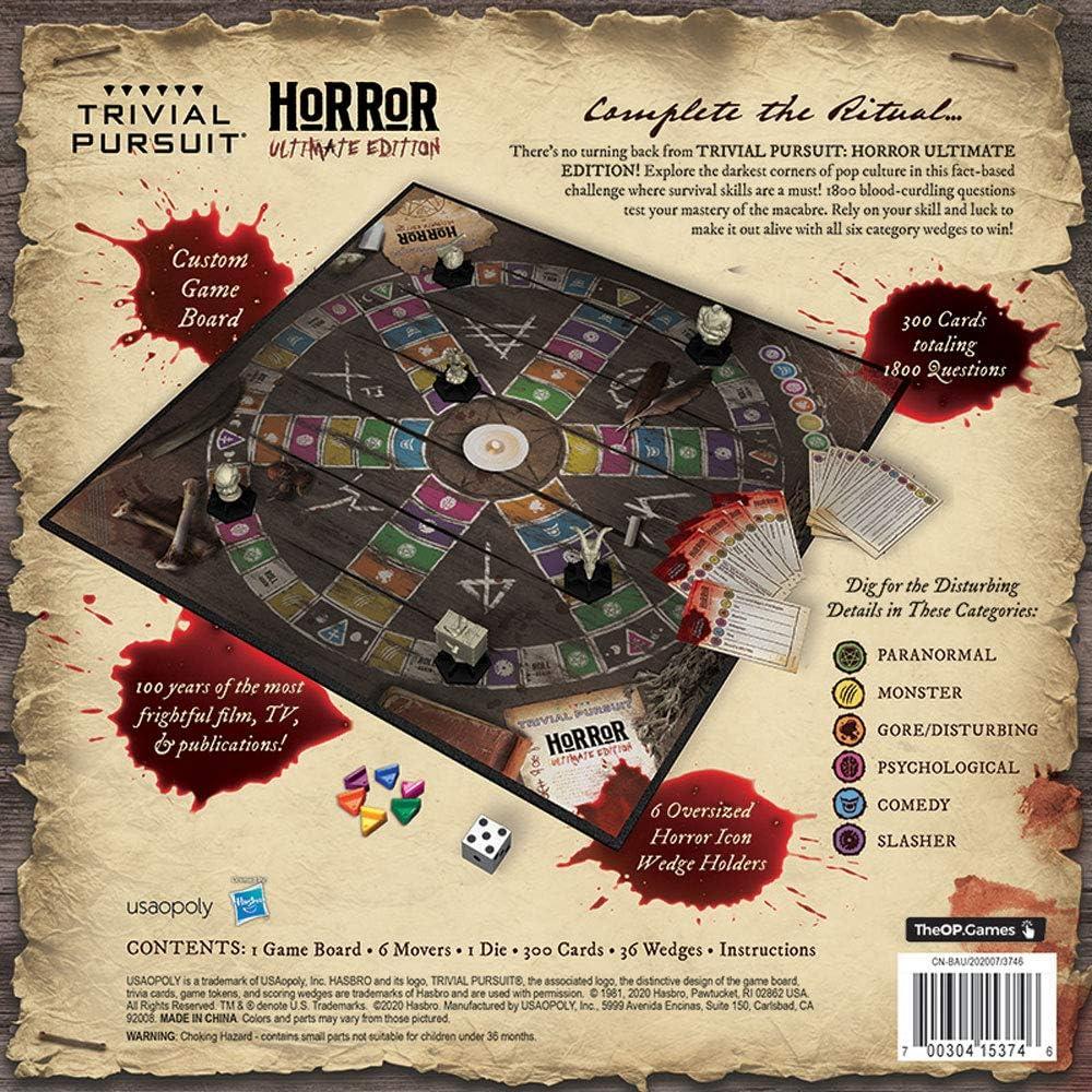 image:imageTrivial Pursuit Horror Ultimate Edition Horror Trivia Game Featuring 1800 Questions from Classic Horror Films amp Books Collectible Trivia Board Game for Fans of Horror Movies