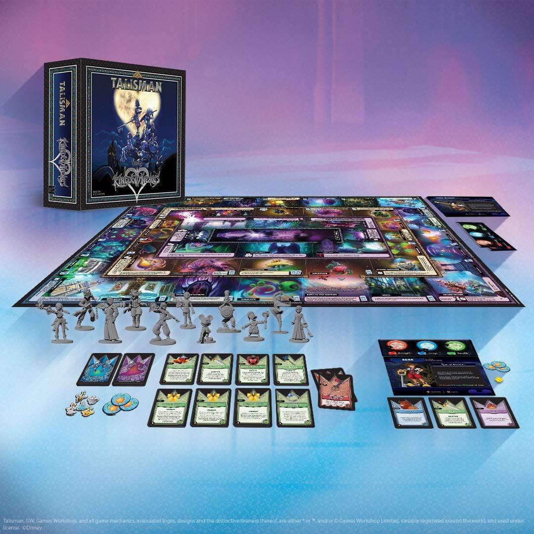 image:imageUSAOPOLY Kingdom Hearts Talisman Competitive Board Game Based on The Talisman Magical Quest Game Official Kingdom Hearts Licensed Merchandise Disney Kingdom Hearts 3 KH3