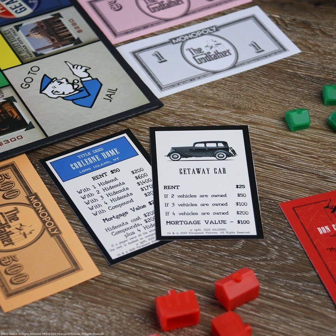 image:imageUSAOPOLY Monopoly The Godfather 50th Anniversary Board Game