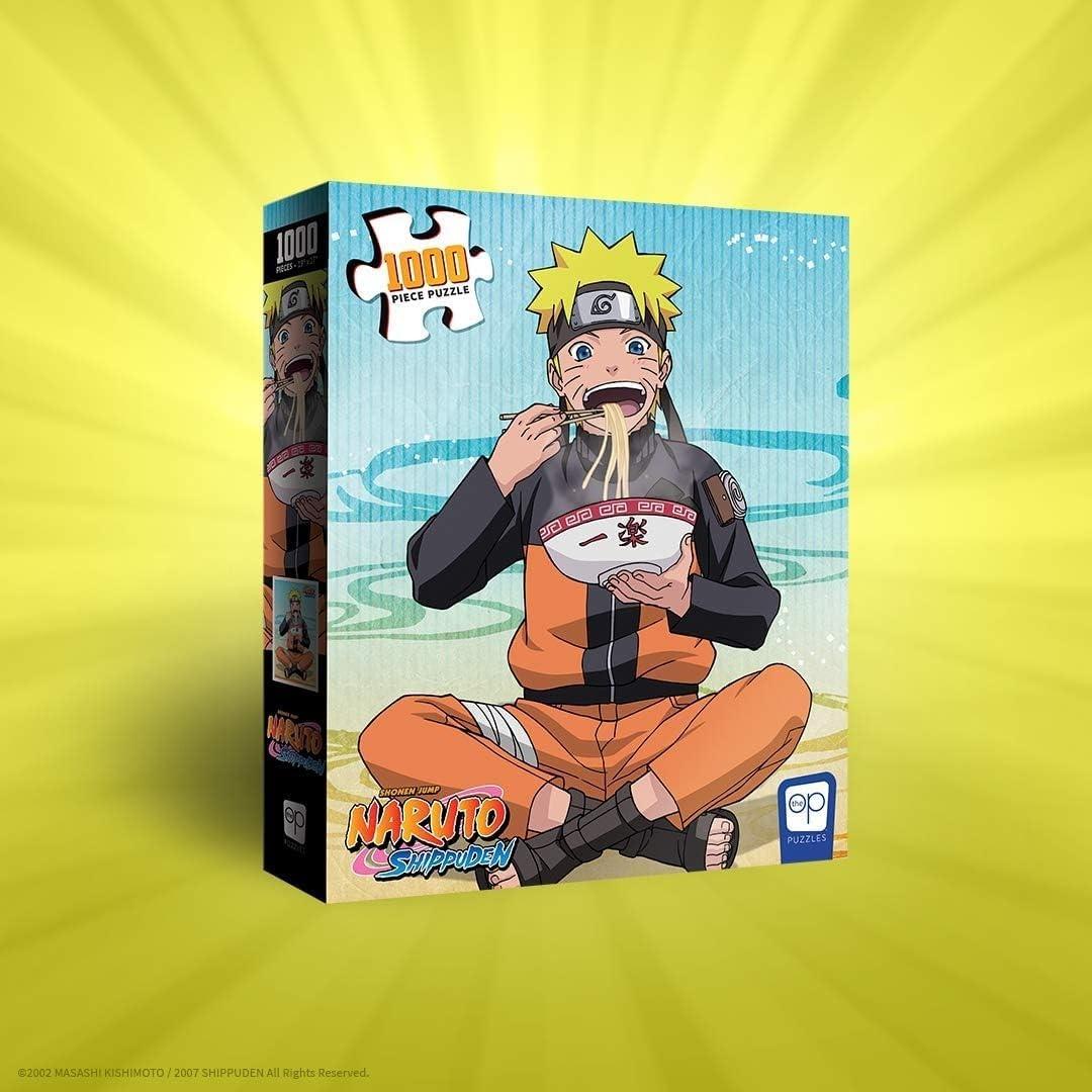 image:imageUSAOPOLY Naruto Ramen Time 1000 Piece Jigsaw Puzzle Officially Licensed Naruto Merchandise Collectible Puzzle Featuring Naruto Uzumaki from The Anime Show and Manga