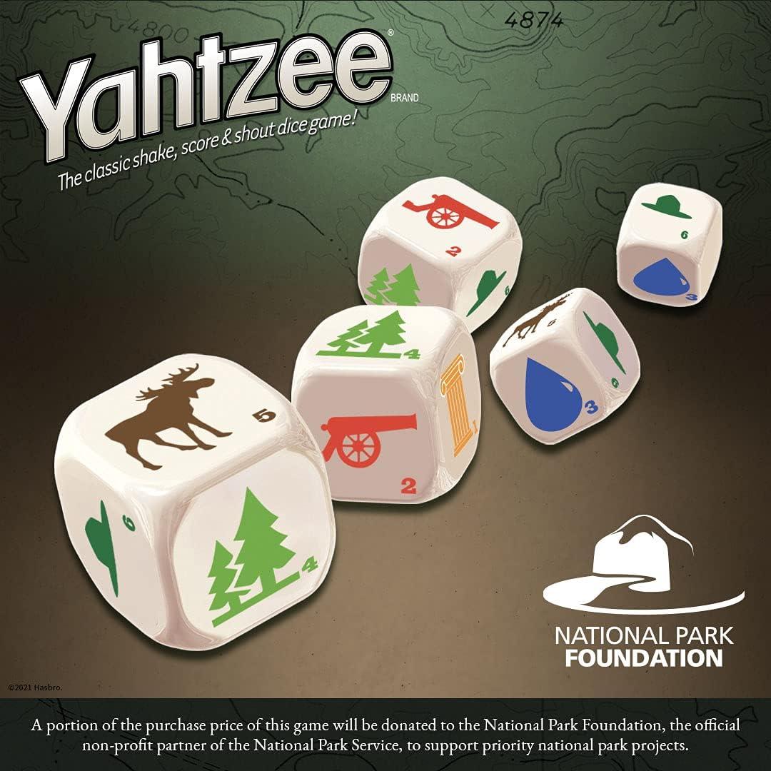 image:imageYAHTZEE National Parks Travel Edition Classic Yahtzee Dice Game with a National Parks Theme Perfect Travel Game for Families Celebrate US National Parks Service