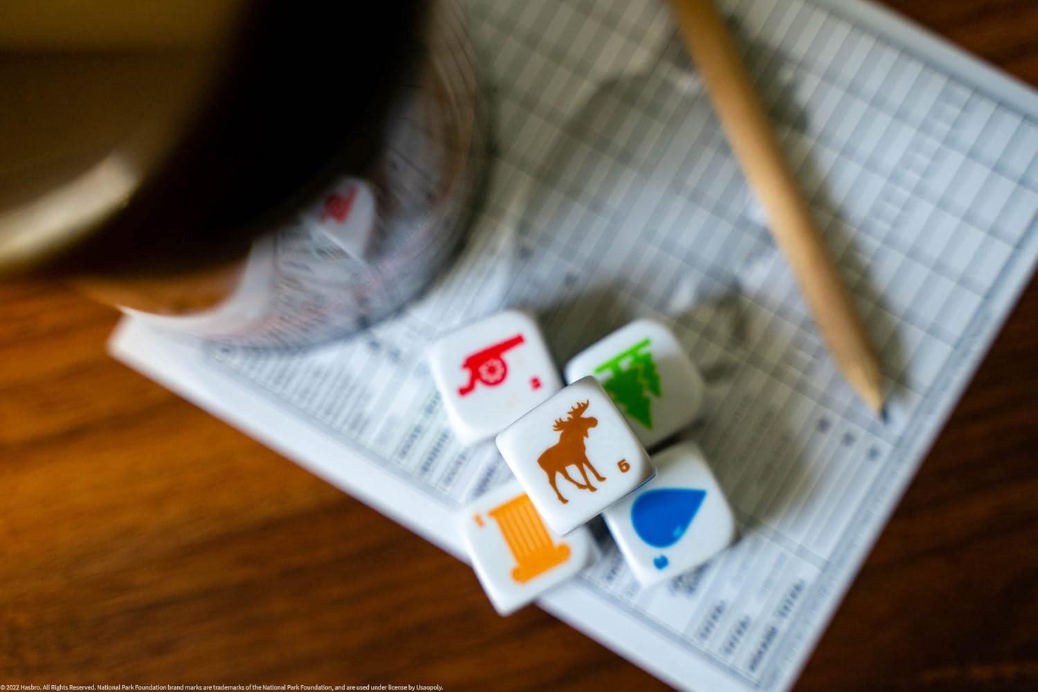 image:imageYAHTZEE National Parks Travel Edition Classic Yahtzee Dice Game with a National Parks Theme Perfect Travel Game for Families Celebrate US National Parks Service