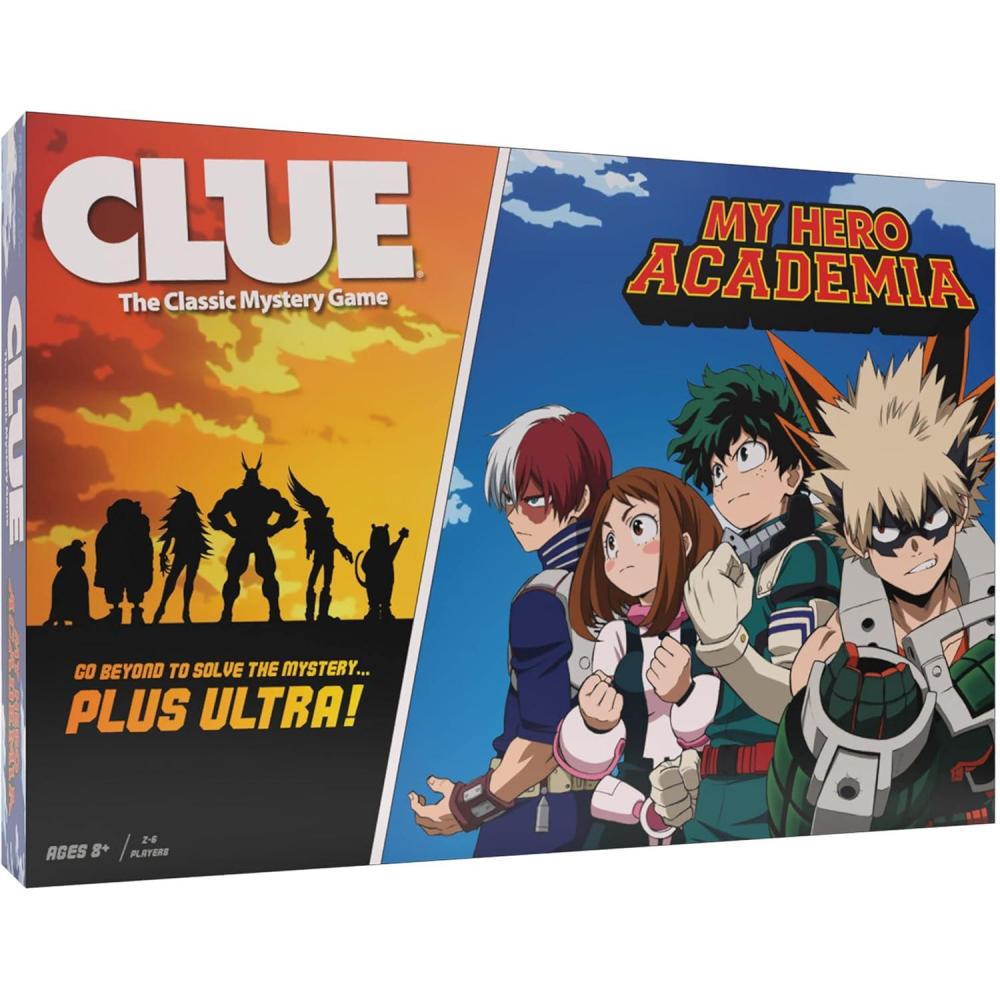 image:imageCLUE My Hero Academia Featuring Characters amp Locations from My Hero Academia OfficiallyLicensed My Hero Academia Anime TV Show Game amp Merchandise