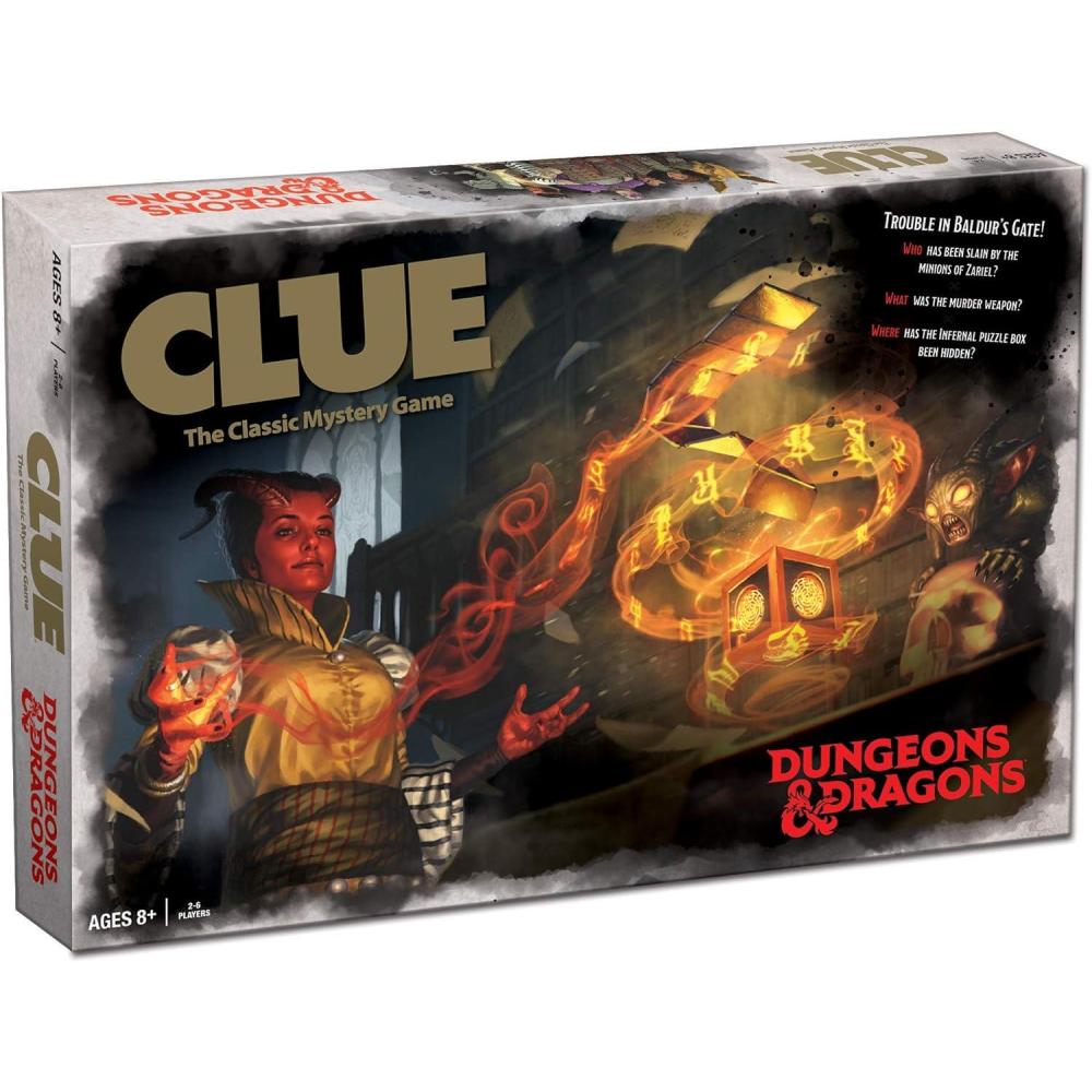 image:imageClue Dungeons amp Dragons Collectible Clue Game for DampD Fans Officially Licensed Dungeons amp Dragons Board Game